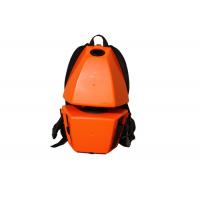 China Orange Color Portable Mini Backpack Vacuum Cleaner For Hotel / School / Supermarket on sale
