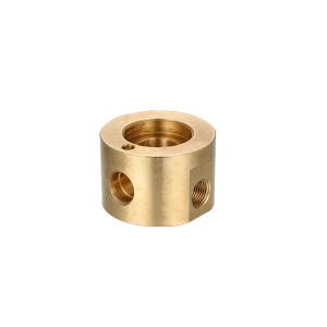 Micro Machining Turning Brass CNC Parts Chrome Plating For Electronic Components