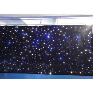 White and Blue LED Stage Backdrop 2x3m / Customized DMX Flexible LED Curtain Stage Backdrops