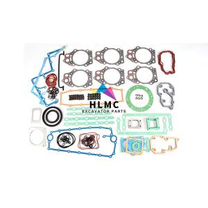 6D140 Full Gasket Set Engine Gasket Kit 6212-K1-9901 Diesel Engine Rebuild Kit 6212-K2-9901 KOMATSU 6D140 Engine