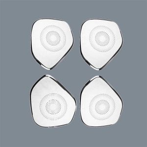 China Grilles de haut-parleurs automobiles personnalisés en acier inoxydable micro-perforé supplier