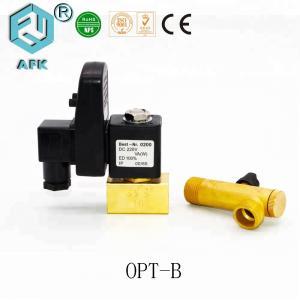 China IP65 High Pressure Solenoid Valve For Washing Machine With Switch Button supplier