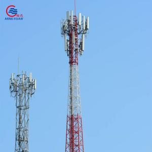 China Angle Hot Dip Radio Antenna Tower Mobile Lattice Telecom supplier