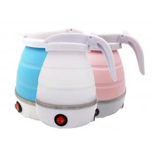 Portable Silicone Travel Foldable Electric Kettle Food Grade Instant Heat Stainless Steel