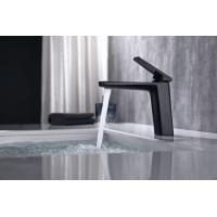 China Deck Mounted Bathroom Basin Faucets , Single Hole Basin Mixer Tap Faucet on sale