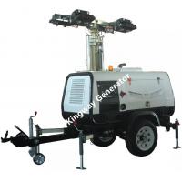 China Hydraulic Light Tower With Metal Halide Kubota Engine For Construction Site on sale