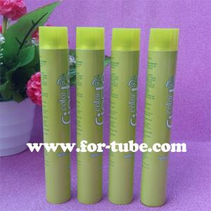 Collapsible Aluminum Cosmetic Tube for Hair Color