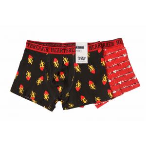 Stockpapa 95% Cotton 5% Spandex Men'S Printed Boxer Shorts