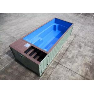 Topshaw Mobile Prefab Container Swimming Pool for Sale, Ready-Made Modern Container Pool Swimming