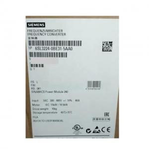 China テレコミュニケーションのための6SL3224-0BE31-1AA0ドイツSiemensモジュラーPLC wholesale