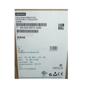 China テレコミュニケーションのための6SL3224-0BE31-1AA0ドイツSiemensモジュラーPLC wholesale