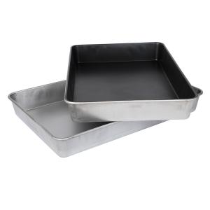 Aluminum Alloy Customizable Nonstick Bread Baking Pan Tray With Rounded Edges