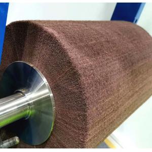 Scouring Cloth Polishing Roller Non Woven Cloth Grinding Brush Roller High Temperature Resistant