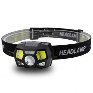 China LED Headlamp Safety Light Rechargeable Portable Waterproof Headlamp  with 6 Modes  for Running Camping Hiking Boating supplier