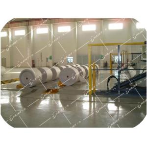 China Industrial Paper Roll Handling Equipment With Retractable Sectional Stopper supplier