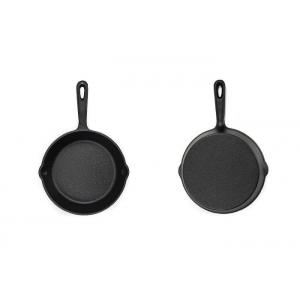 Preseasoned Cast Iron Frying Pan With Long Handle For Stove Top