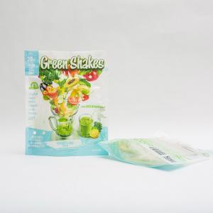 Custom Design Fruit And Vegetable Packaging Zipper Pouch Self Lock Plastic Bag