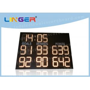 Large Stadium and UV Protection Led Electronic Scoreboard For Scooer Sport