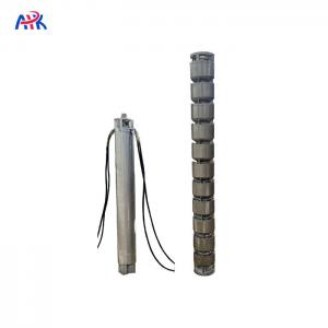 China Vertical Multistage 12 Inch 400v Stainless Steel 304 Drinking Water Submersible Pump supplier