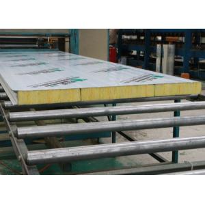 Building Materials 125mm Heat Insulated Glass Wool Sandwich Panel