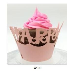 Bright Color cupcake wrappers for cake decorate supplier
