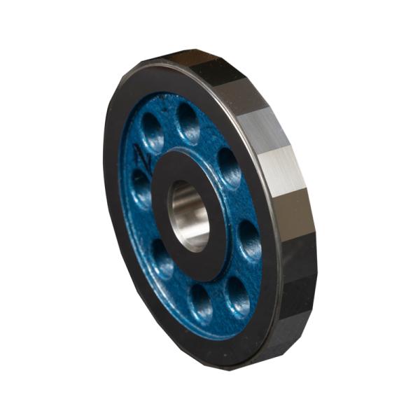 23-Sided Glass Prism for Optical Experiments & Angle Calibration