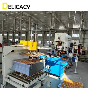 China 380V Iron Cap Making Machine Sheet Metal Feeding And Punching Integrated Machine supplier