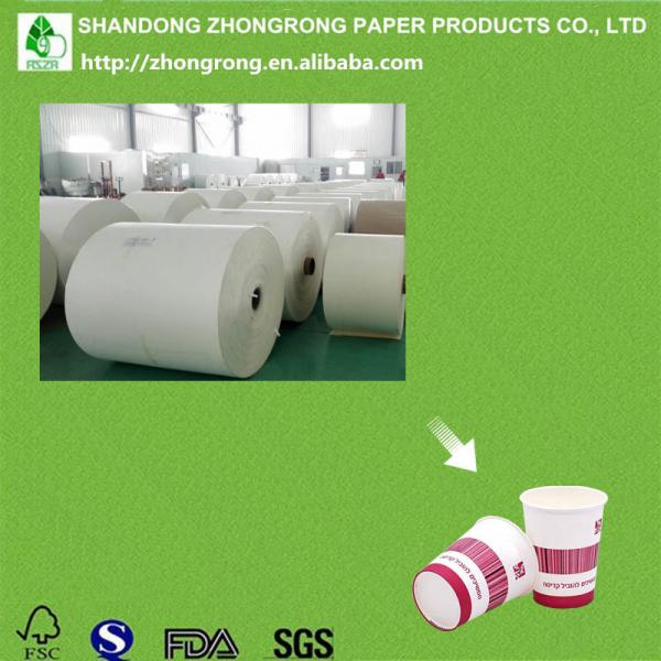 paper cup paper with single sided Pe