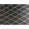 Golden Stainless Steel 304/316 Wire Mesh Screen Perfect Anti - Rust Property