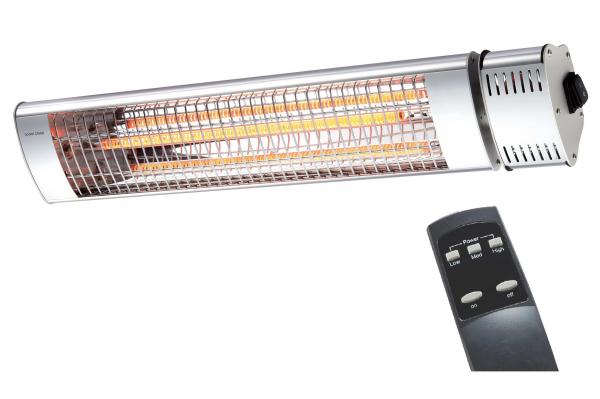 IP65 2000W Remote Control Electric Patio Heater Infrared Heat Carbon fiber