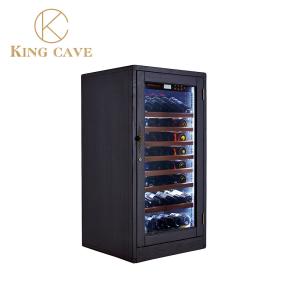 China Constant Temperature Custom Wine Cooler With LED Lights Low Noise wholesale