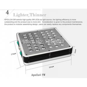 hydroponics pot system high power 5w chip led grow lights