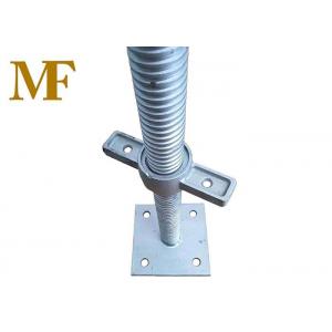 24" 	Scaffold Screw Jack Adjustable Leveling Galvanized Finish