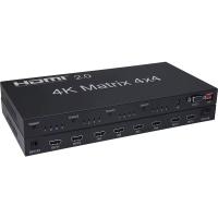 China hdmi 4x2 matrix switcher with audio extraction on sale