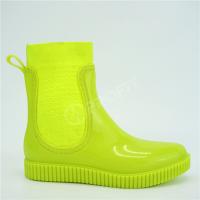 China Reusable High Heel Rain Boots , PVC Anti Slip Rain Boots on sale