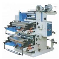 China 2 Color Flexographic Printing Machine for Plastic Film, Paper, Aluminum Foil, Non Woven Fabric and Paper Rolls on sale