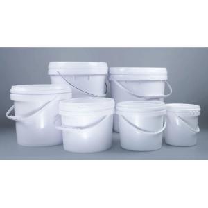 Lid Covered Large Plastic Toy Buckets With Handles Corrosion Resistant