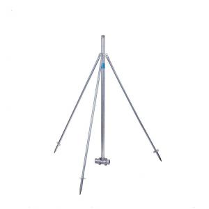 China Manufacture Iron Stable Tripod 1 For Impact Rain Gun Sprinkler Irrigation System supplier