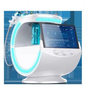 China Ice Blue 7 In 1 Microdermabrasion Machine With Skin Analyzer Multifunction supplier