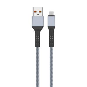 China Customized Braided Charging Cable for Lightning/Android/Type C Devices 1M USB 2.0 Cable for Fast Charging and Data Transfer wholesale