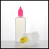 China conception en plastique Vape de LDPE 100ml la nouvelle met la couleur en bouteille translucide de PE de chapeaux de Safty wholesale