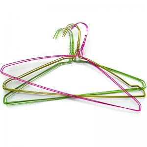 Adult Size Metal Powder Coated Galvanized Wire Hangers