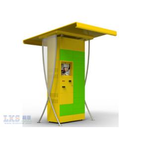 China Ordering / Retail / Payment Wireless Internet  Half Outdoor Touch Screen Kiosk Self Service supplier