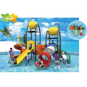 Commercial Long Slip And Slide , Commercial Pool Slides High Aquatic Paradise Activities