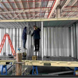 China 20ft Side-Open Sea Container UV Curing System – All-in-One Solution wholesale