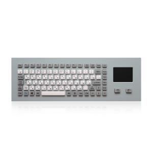 China Silicone Keys Waterproof IP65 Wired Industrial Keyboard With Touchpad supplier