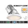 Round 20 Watt LED Wall Washer Lights 2700K Dimmable Recessed LED Downlights