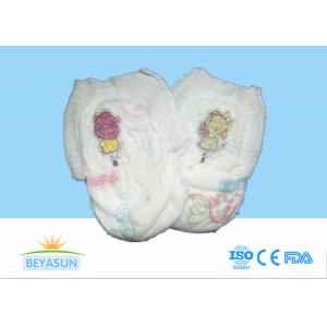 China 3D Topsheet Dry Soft Breathable Disposable Baby Pants , Lovely Pull Ups supplier