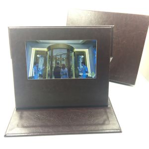 A45マット カバーLCDビデオ カード広告する挨拶状のための4.3インチ