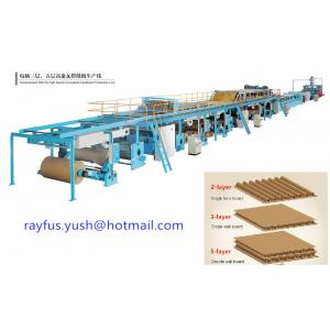 China 3 5 7 Layer Corrugated Carton Box Making Machine Various Flute Low Medium High Speed supplier